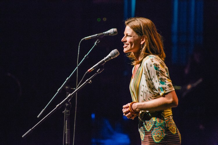 Kaylin Emanuel telling a story on March 11, 2014